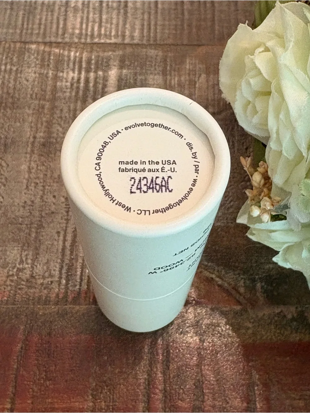 NEW Evolvetogether DEODORANT in HAVANA {Cardamom - Wood} Travel Size!